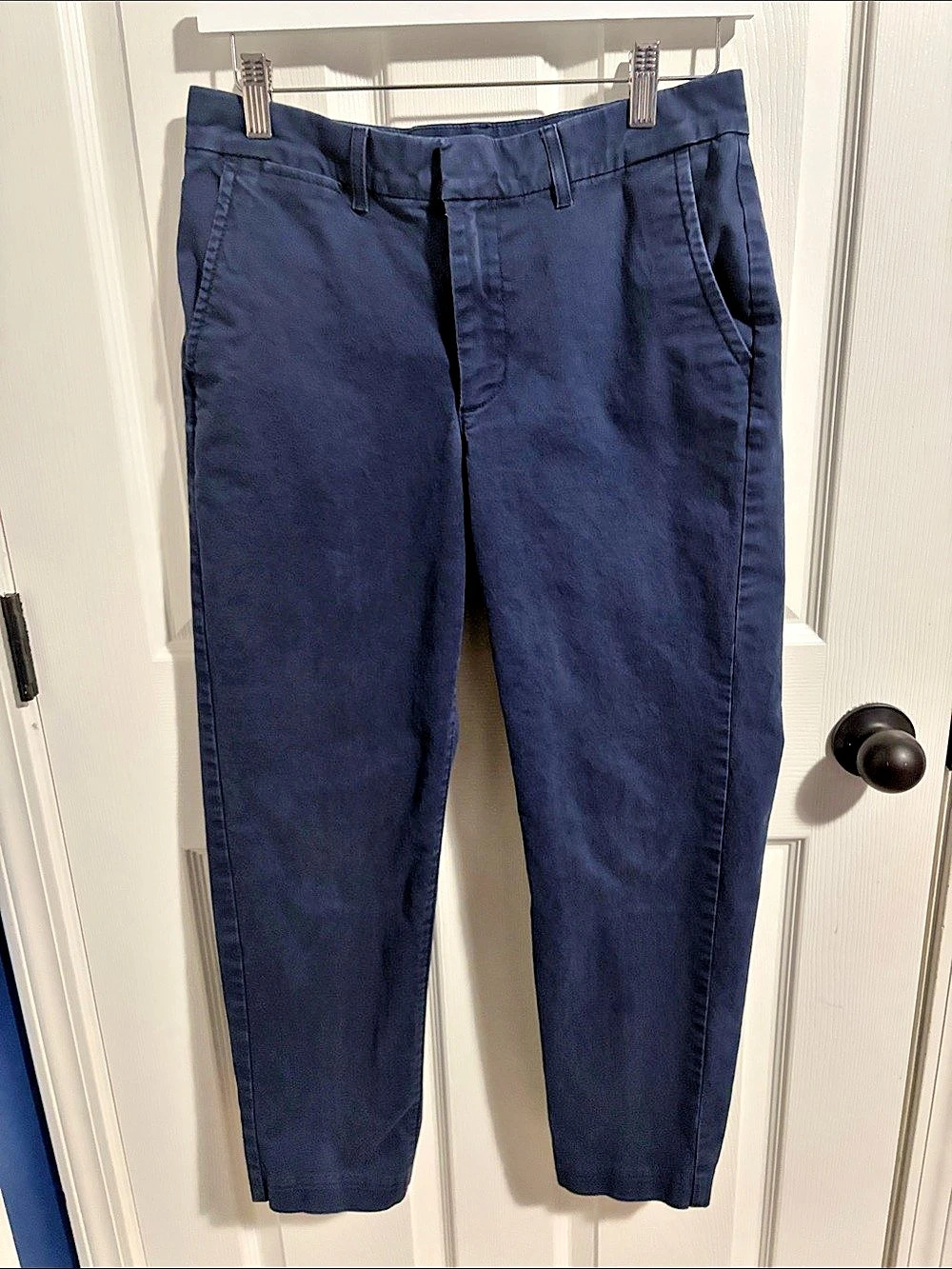 Levi's Essential Chino Straight Leg Pants Women’s 27x27 Navy